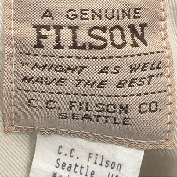 Filson Two-Tone Brown and Tan Men's Pants - Picture 13 of 15
